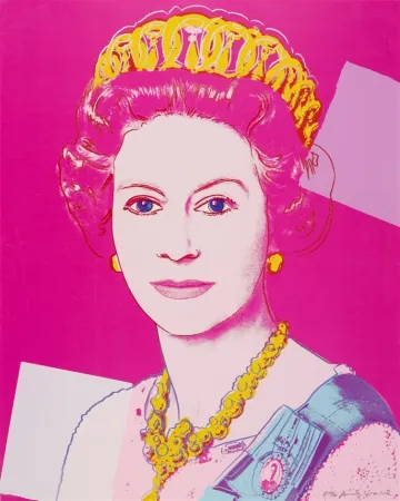 Сериграфия Warhol - Queen Elizabeth II of the United Kingdom 336