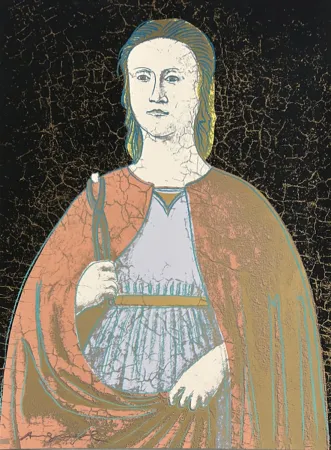 Сериграфия Warhol - Saint  Apollonia 331
