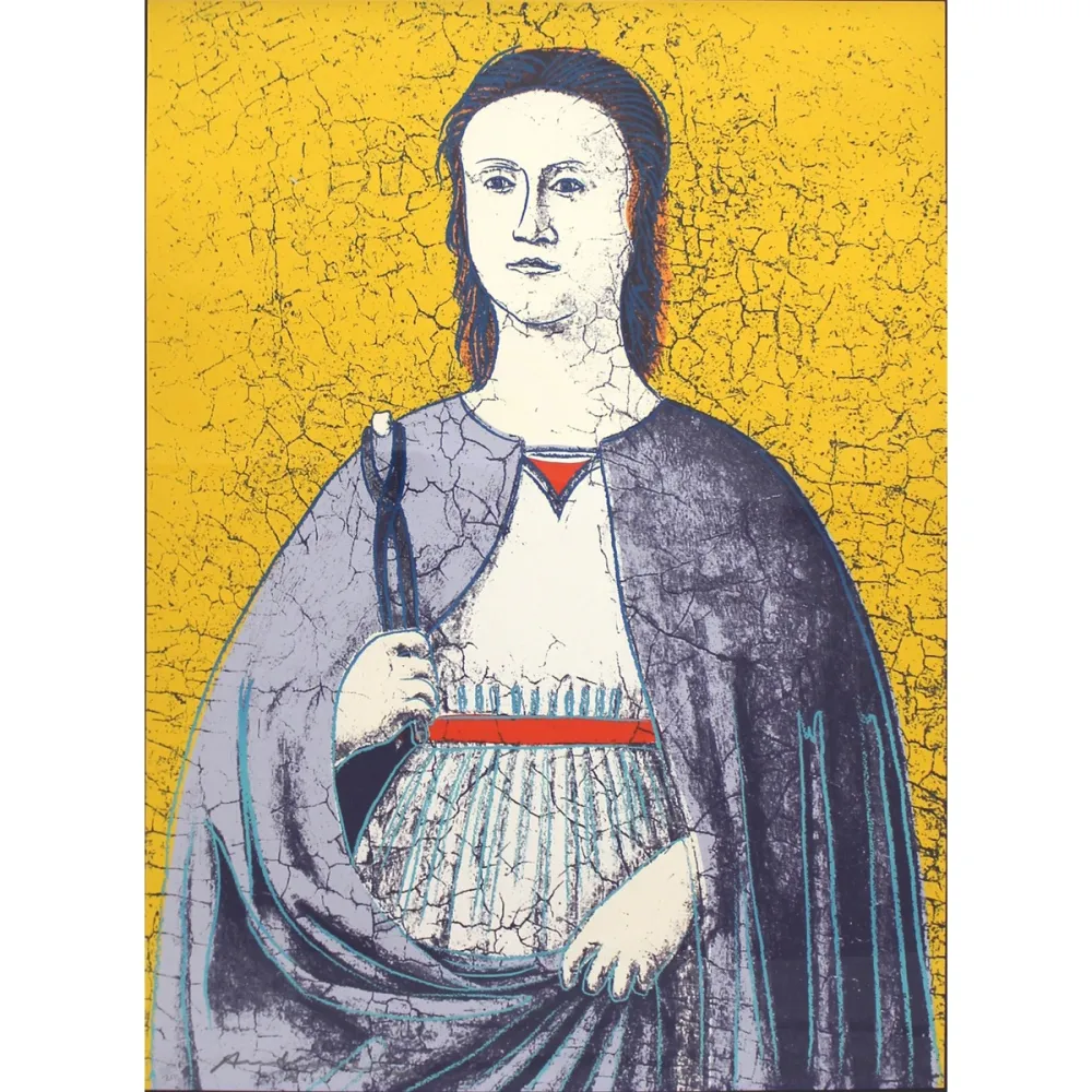 Сериграфия Warhol - Saint  Apollonia 333