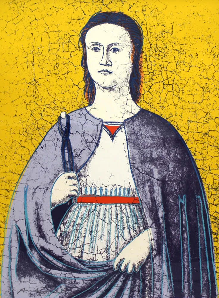 Сериграфия Warhol - Saint  Apollonia 333