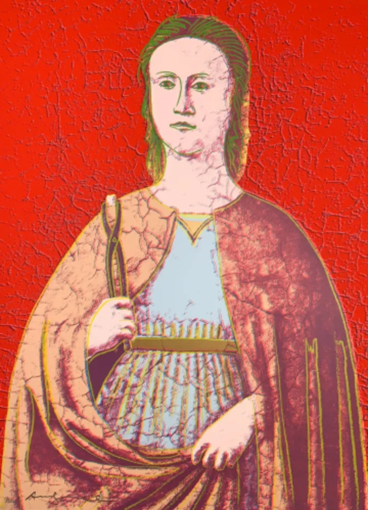 Сериграфия Warhol - Saint Apollonia (F. & S. II.330)