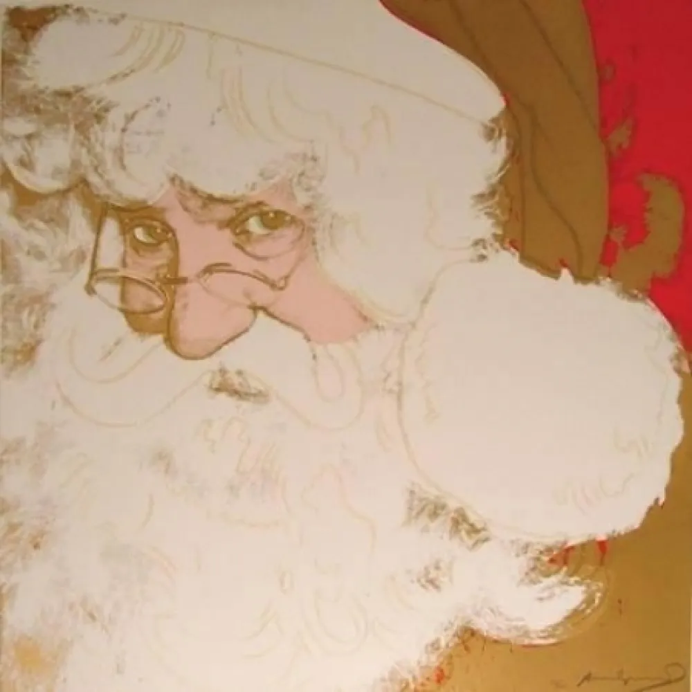 Сериграфия Warhol - Santa Claus
