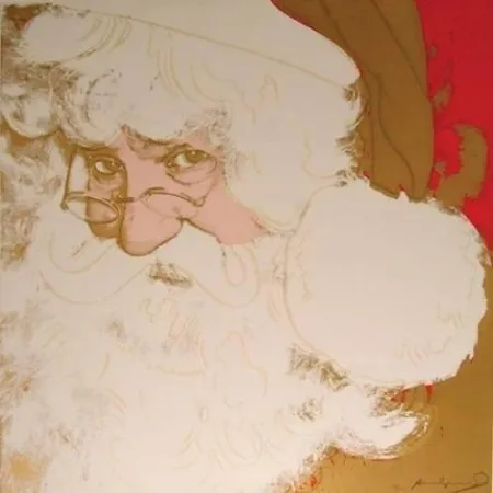 Сериграфия Warhol - Santa Claus