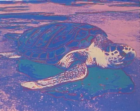 Сериграфия Warhol - Sea Turtle