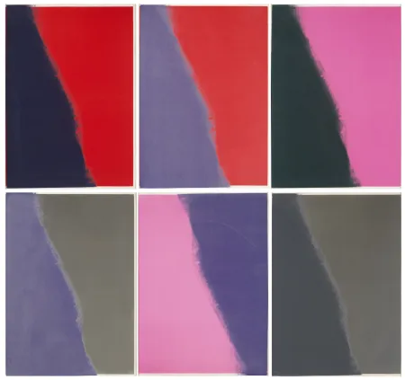 Сериграфия Warhol - Shadows II Complete Portfolio (FS II.210-215)