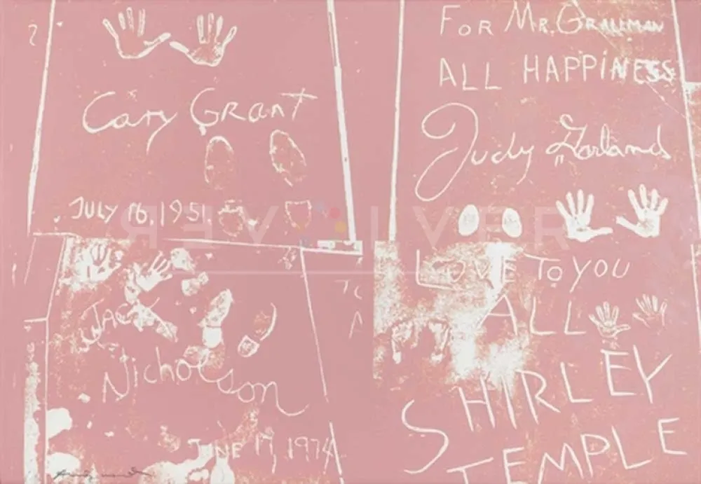 Сериграфия Warhol - Sidewalk (FS II. 304)