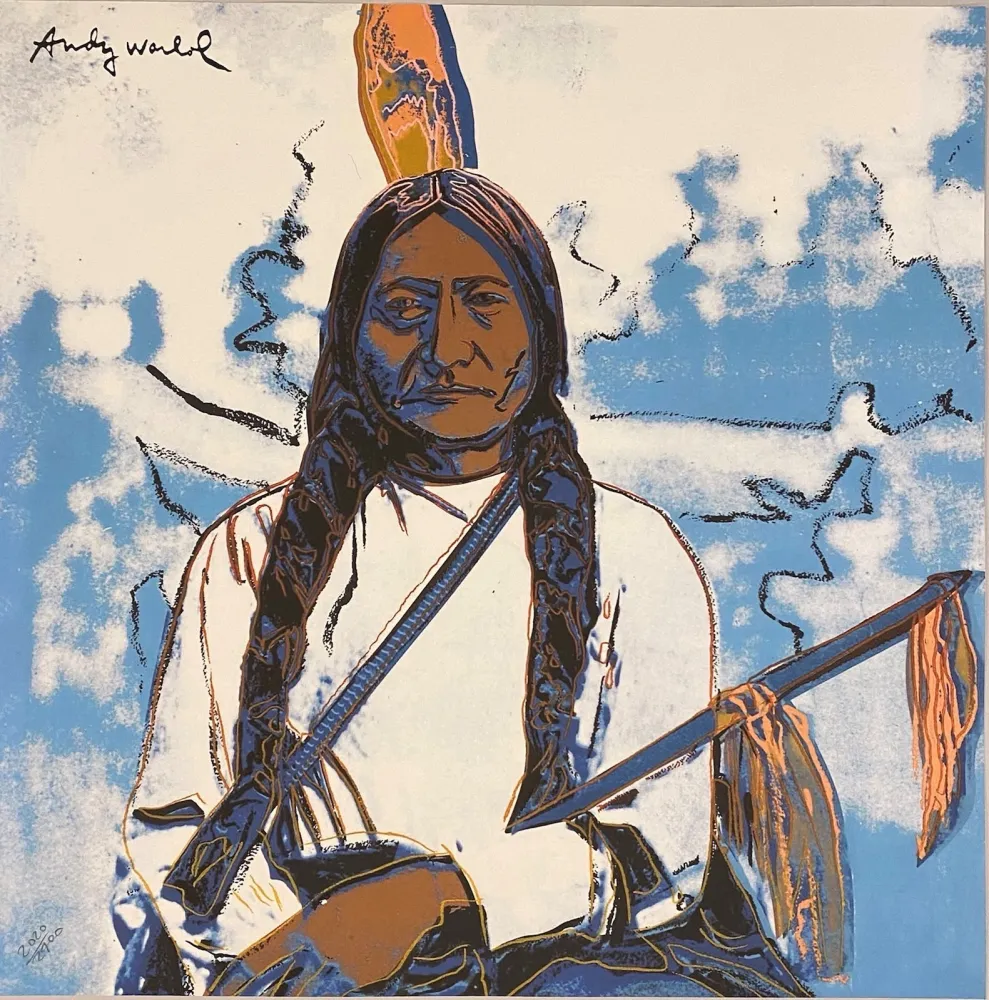 Гашение Warhol - Sitting Bull