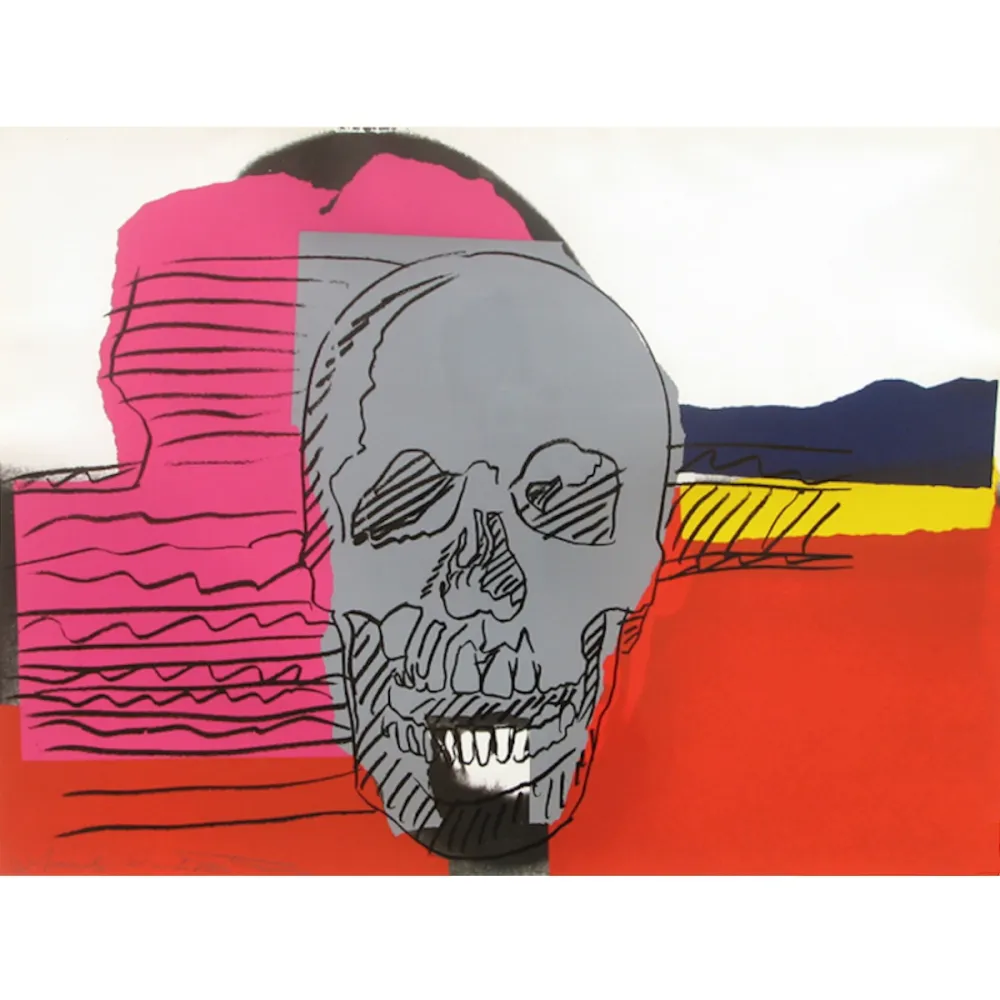 Сериграфия Warhol - Skull (FS II.159)
