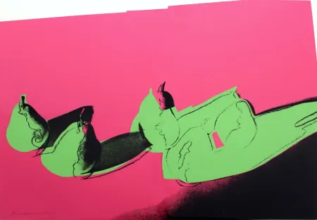 Сериграфия Warhol - Space Fruit: Pears (FS II.203)