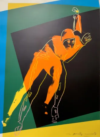 Сериграфия Warhol - Speed Skater (FS II.303)
