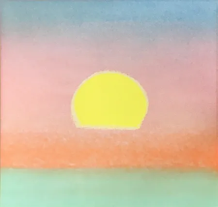 Сериграфия Warhol - Sunset (FS II.85) (Unique)