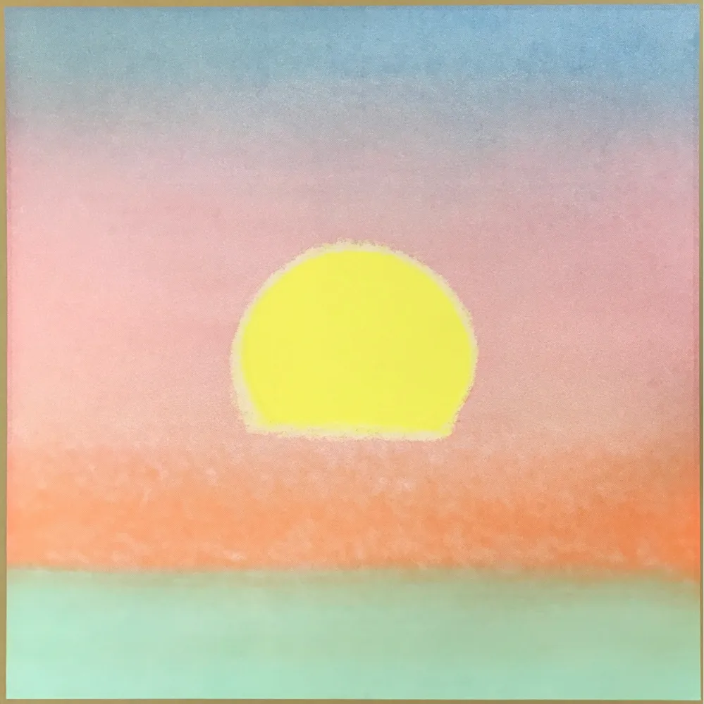 Сериграфия Warhol - Sunset (FS II.85) (Unique)