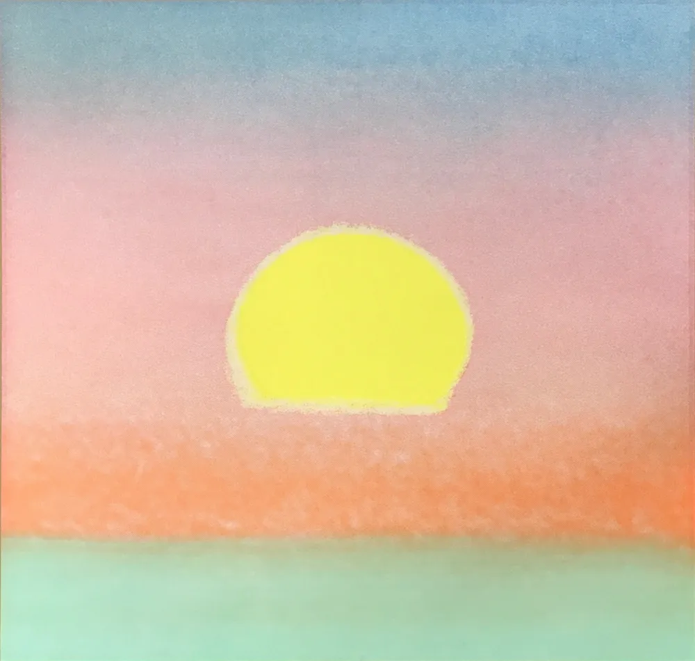Сериграфия Warhol - Sunset (FS II.85) (Unique)