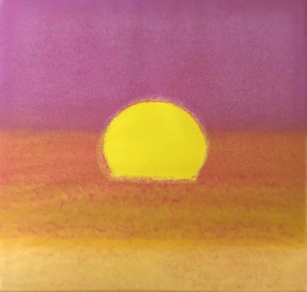 Сериграфия Warhol - Sunset (FS II.88) (Unique)