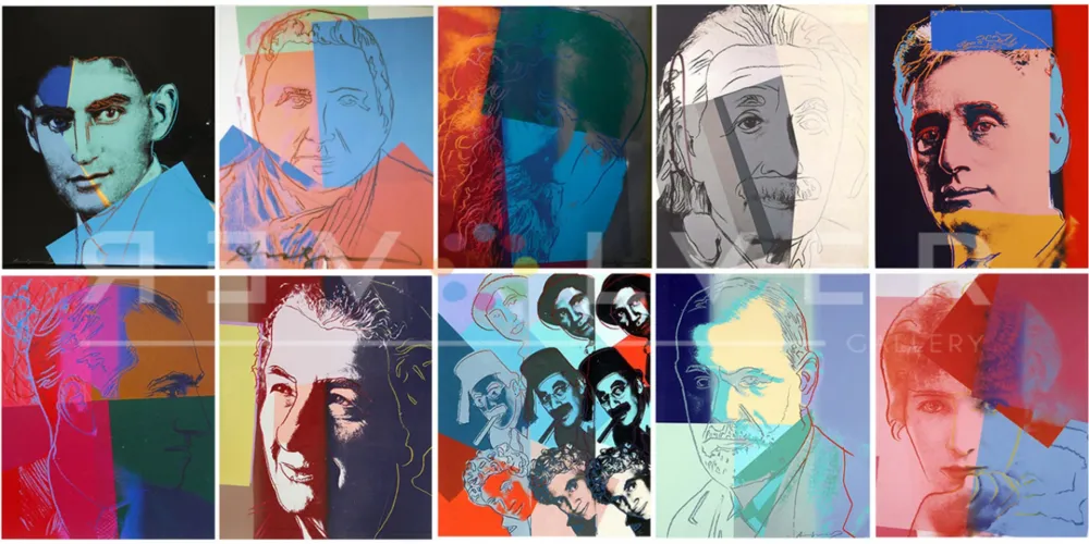 Сериграфия Warhol - Ten Portraits of Jews of the Twentieth Century (Trial Proof) (Full Suite)