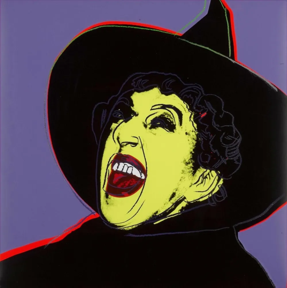 Сериграфия Warhol - The Witch (FS II.261)