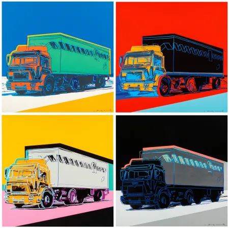 Сериграфия Warhol - Truck Complete Portfolio