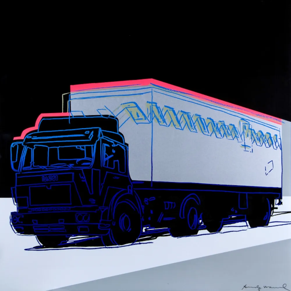 Сериграфия Warhol - Truck (FS II.370) 