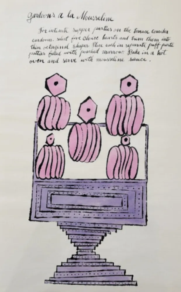 Гашение Warhol - Wild Raspberries IV 140A (Gardoons A La Mousseline)
