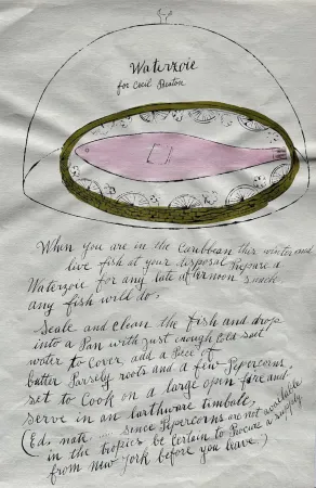 Гашение Warhol - Wild Raspberries IV.126A (Waterzoie for Cecil Beaton)