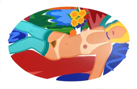 Сериграфия Wesselmann - Beautiful Bedroom Kate