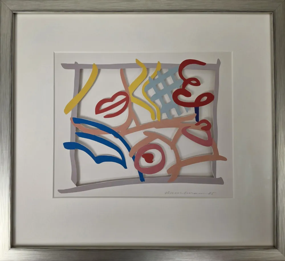 Гашение Wesselmann - Bedroom Blonde. Cut Out. Invitation