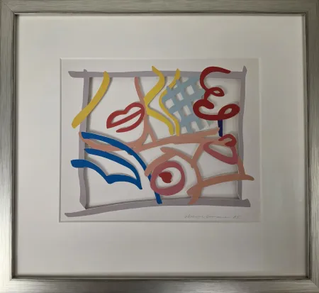 Гашение Wesselmann - Bedroom Blonde. Cut Out. Invitation