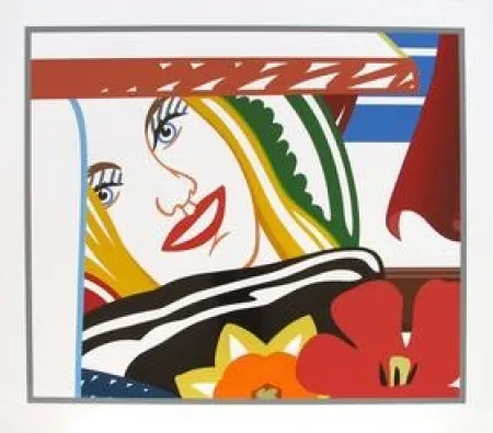 Сериграфия Wesselmann - Bedroom Face #41