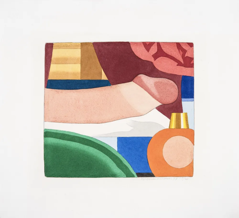 Сериграфия Wesselmann - Bedroom Penis
