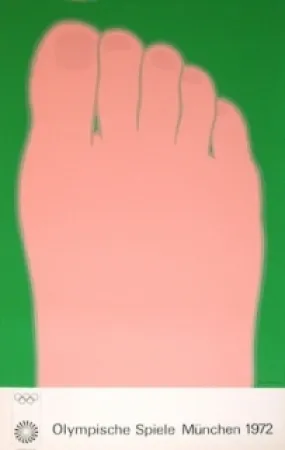 Сериграфия Wesselmann - Jeux Olympiques de Munich 1972
