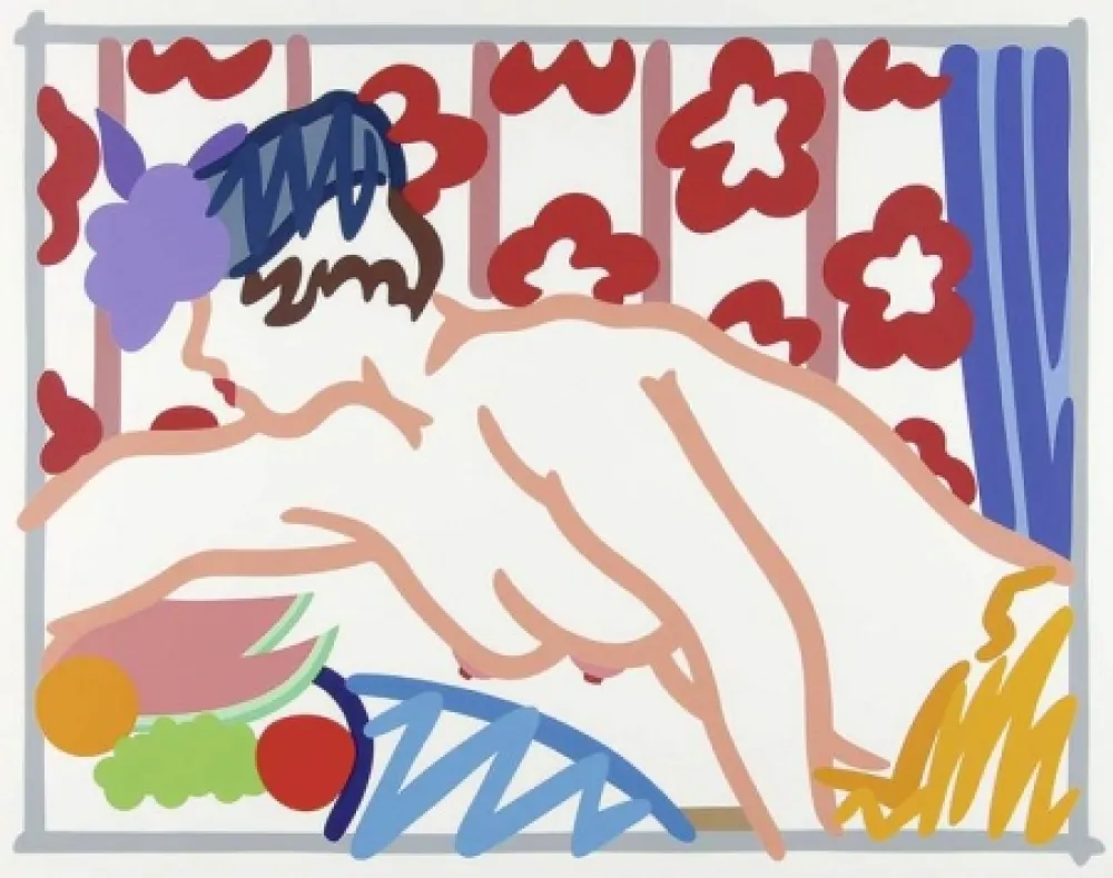 Литография Wesselmann - Judy Reaching Over the Table