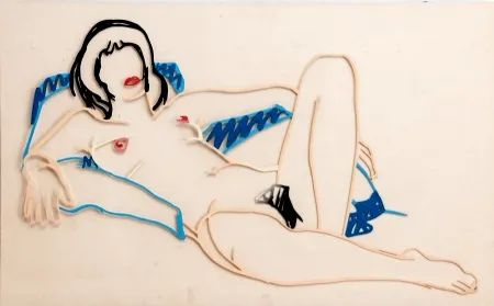 Нет Никаких Технических Wesselmann - Monica Lying on Blanket