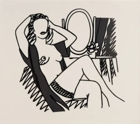 Сериграфия Wesselmann - Nude and Mirror