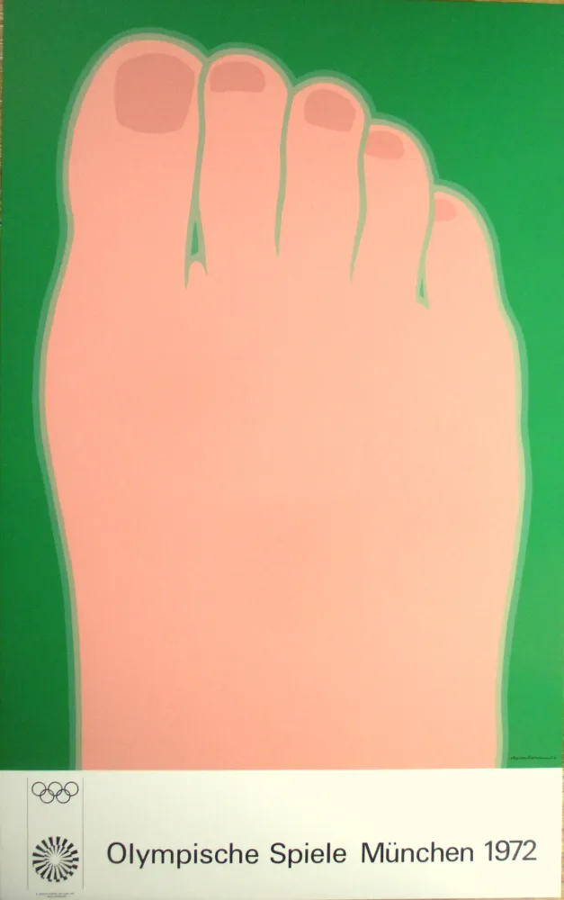 Сериграфия Wesselmann - OL 1972 - original colour silkscreen