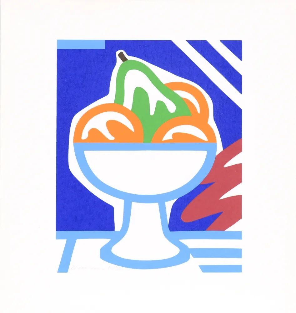 Сериграфия Wesselmann - Still Life with Pear and Oranges