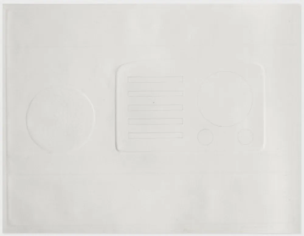Многоэкземплярное Произведение Wesselmann - Still Life with Radio