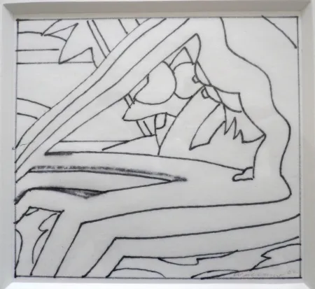 Нет Никаких Технических Wesselmann - Study for Sunset Nude with Red stockings