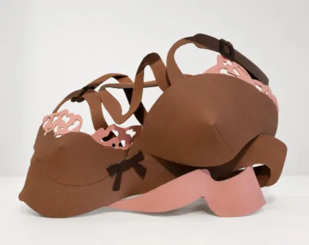 Многоэкземплярное Произведение Wesselmann - Tiny dropped bra #29 