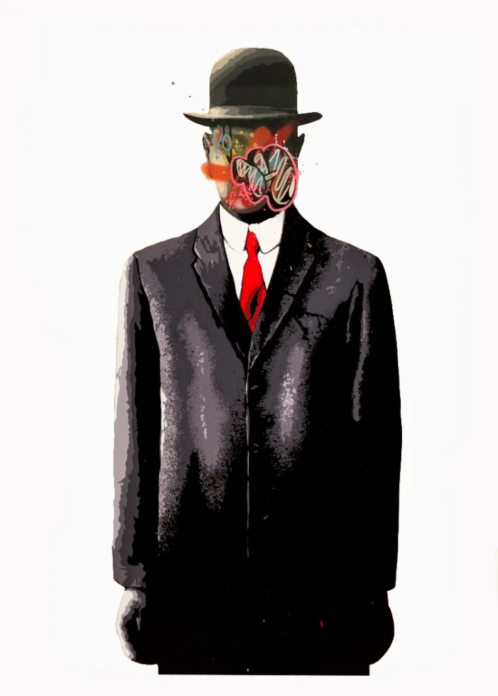 Сериграфия Whatson - Son of a Man (White)