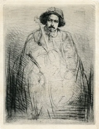 Гравюра Whistler - Becquet - Plate 8 from A Series of Sixteen Etchings