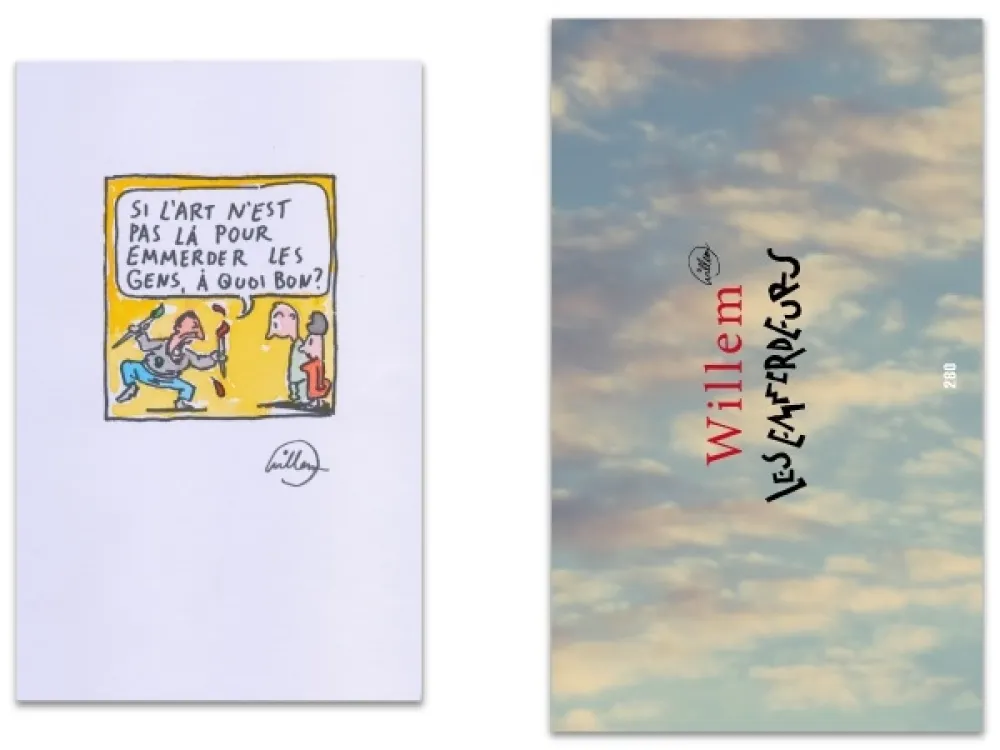 Иллюстрированная Книга Willem - L'Art en écrit