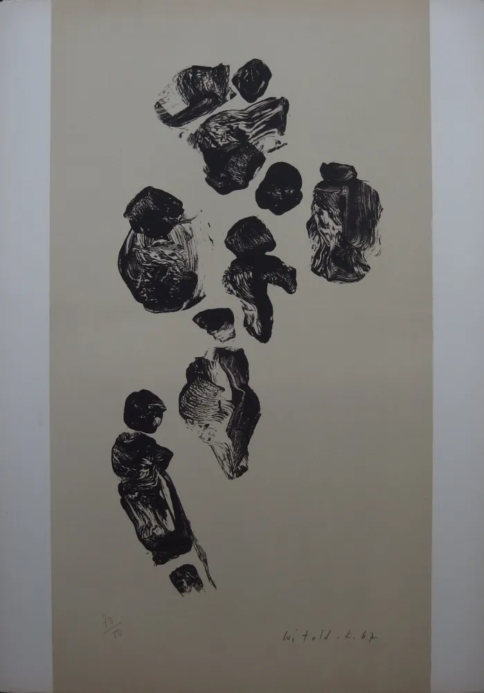 Литография Witold-K - Le défilé