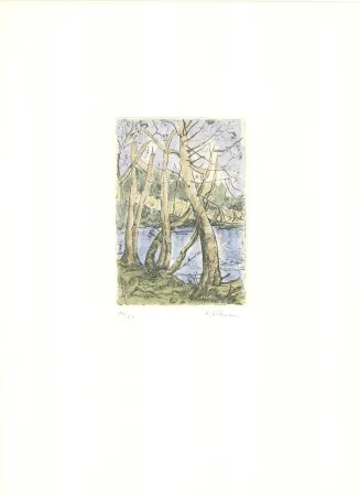 Гравюра Wittmann - Bäume