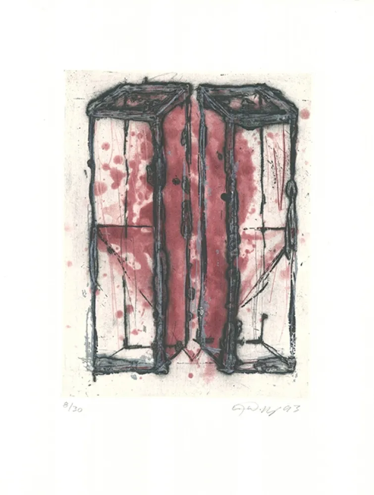 Офорт И Аквитанта Wolff - Untitled