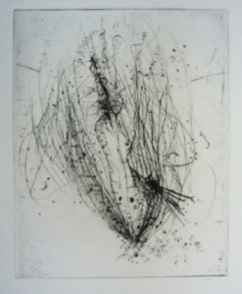 Гравюра Wols - Akblute