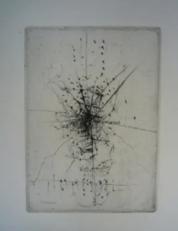 Гравюра Wols - Etoile