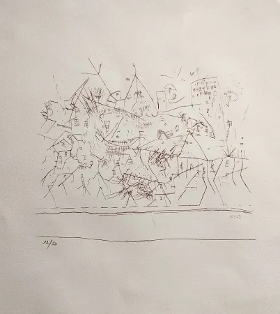 Литография Wols - Untitled