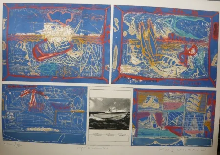 Гравюра Wong - Emploi de matières 3033