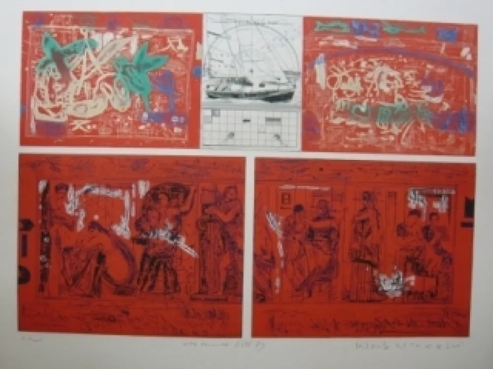 Гравюра Wong - Mes vacances d'été