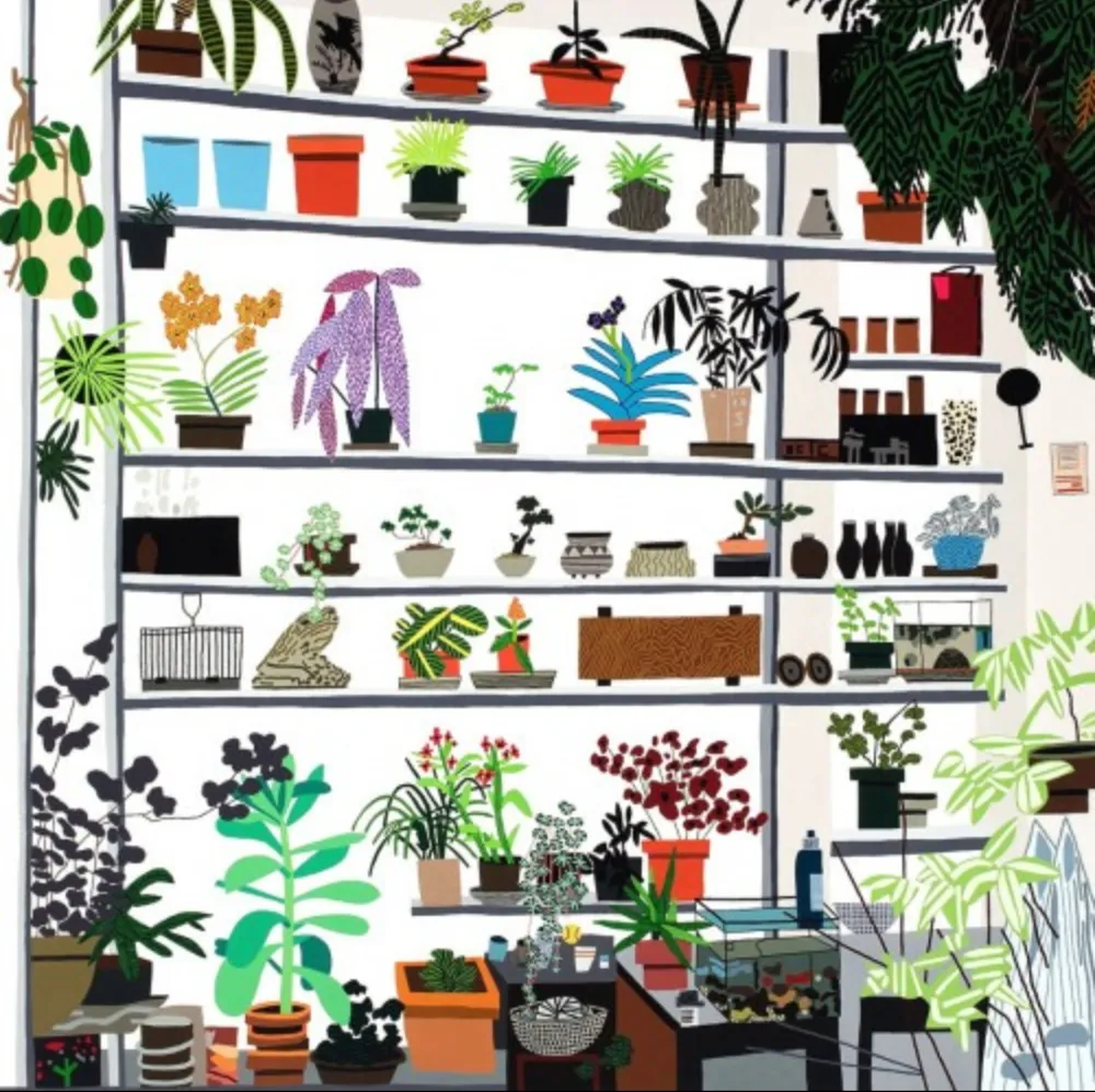 Гашение Wood - Large Shelf Still Life